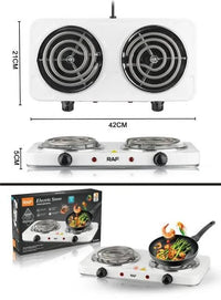 Electric Coil Burner Stove – Single 1000W & Double 2000W