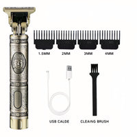 Professional T9 Trimmer Metal Shaver Mens Hair Beard Trimmer and Shaving Machine
