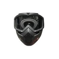 Anti-Fog Biker Face Helmet Mask with Goggles