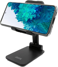 Folding Adjustable Desktop Phone & Tablet Stand – Portable, Universal Holder