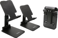 Folding Adjustable Desktop Phone & Tablet Stand – Portable, Universal Holder