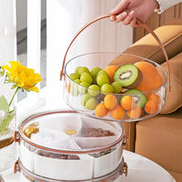 Carry & Serve Dry Fruit & Snacks Organizer - Multiple Compartments
