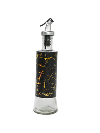 Glass Marble Oil/Vinegar Dispenser Bottle
