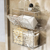 Rippled Texture Wall-Mounted Flip Organizer