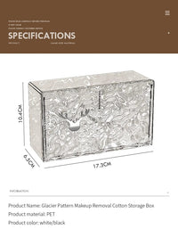 Rippled Texture Wall-Mounted Flip Organizer