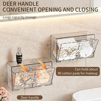 Rippled Texture Wall-Mounted Flip Organizer