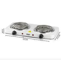Electric Coil Burner Stove – Single 1000W & Double 2000W